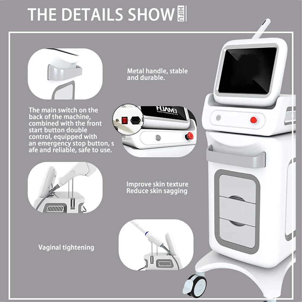 3D Hifu Wrinkle Remover Body Slimming Vaginal Tightening Machine